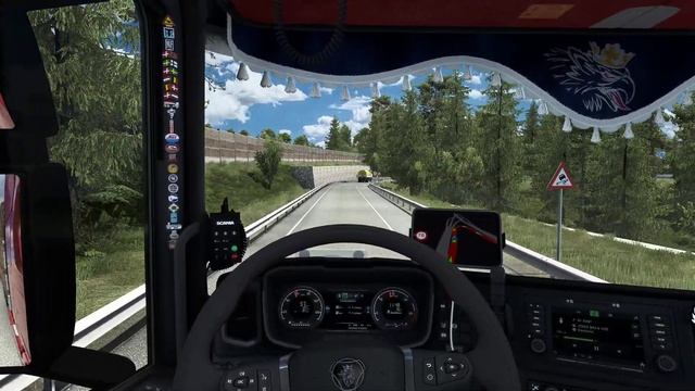 Euro Truck Simulator 2 | ETS2 1.44 | Scania Next Generation | Brno (CZ) to Graz (A) смотреть онлайн