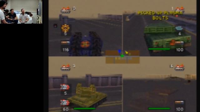 BattleTanx: Global Assault. Multiplayer gameplay - Games Night. Let's play. смотреть онлайн