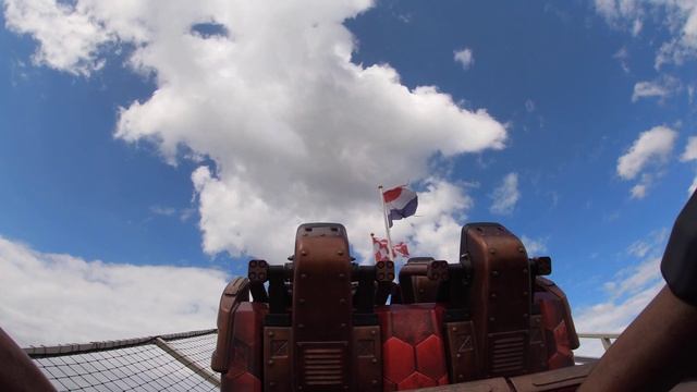 Python @efteling a Vekoma steel rollercoaster смотреть онлайн