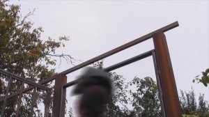 Ворота из профнастила своими руками