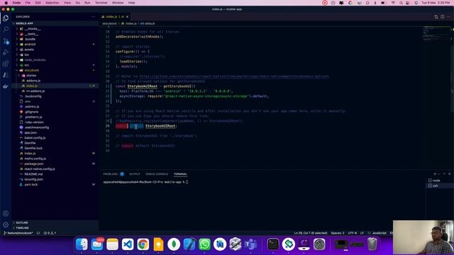 Storybook setup for react native смотреть онлайн