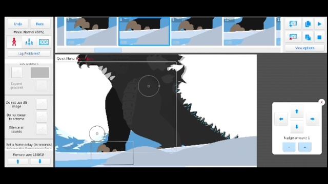 watch me animate Godzilla roar and atomic breath | Stick Nodes Pro | смотреть онлайн