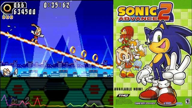 Sonic Advance 2 - Ice Paradise Zone Act 1 (Sega Genesis Remix) смотреть онлайн