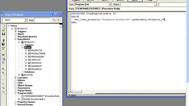 Procedure of Editing in Oracle Form (In Urdu) смотреть онлайн
