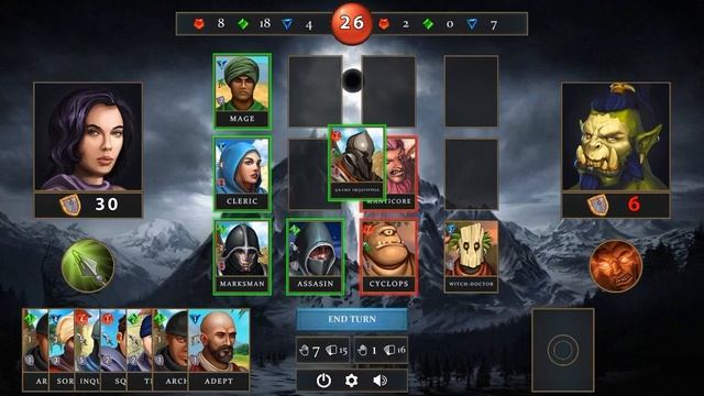 Battleground Fantasy Collectible Card Game (CCG) Gameplay Trailer смотреть онлайн