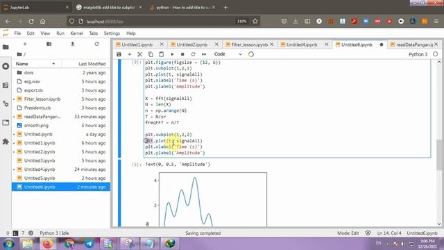 Sinyal dan FFT Pada Python смотреть онлайн