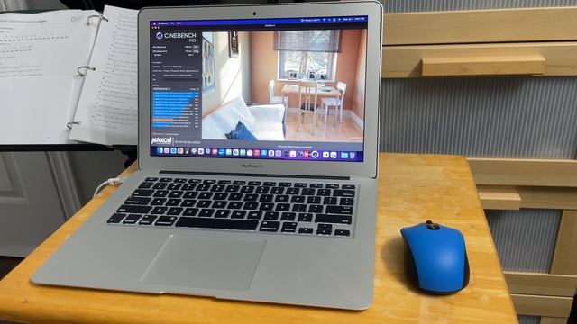 Cinebench R23 Test Early 2015 Macbook Air 8x256 1.6 Ghz Dual Core i5 смотреть онлайн
