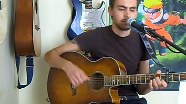 Hurt - Nine inch nails/Johnny Cash (acoustic cover by Michael Hoffman) смотреть онлайн