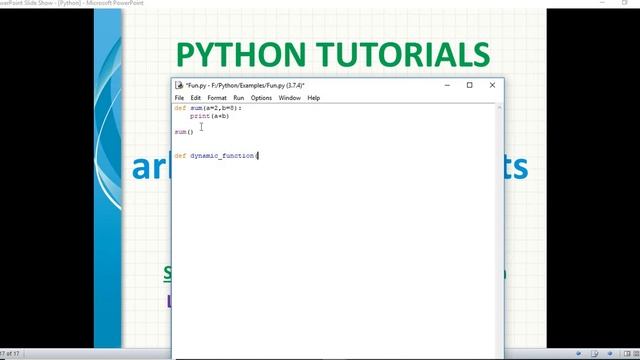 Python Tutorials | Functions in Python | python function with an arbitrary number of arguments смотреть онлайн