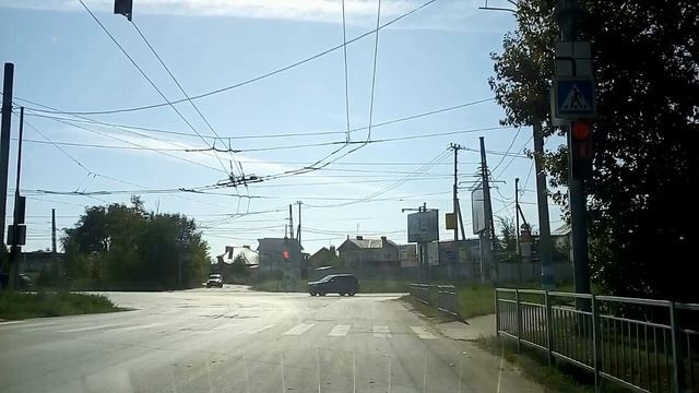 г. Уляновск. Новый город.Проезды к Волге (Куйбышевское водохранилище ). смотреть онлайн
