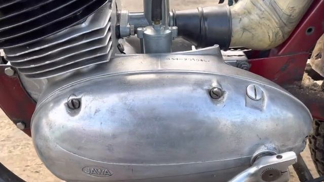 Двигатель Ява (Jawa) 350/354 тест 04.06.2022 после ремонта (г. Подольск, Московская обл) смотреть онлайн