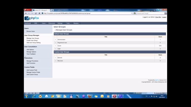 Facebook Clone Script | PhpFox Facebook Clone Admin Panel смотреть онлайн