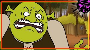 Шрек Устал (Пародия на Шрека) - РУССКИЙ ДУБЛЯЖ от Zarok [Shrek is Tired by @Rigamarole]