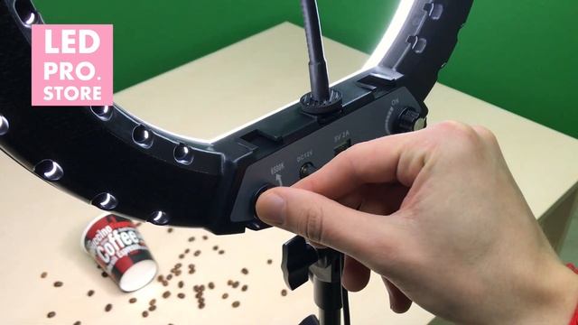 Кольцевая лампа YQ-360 (36 см) Обзор кольцевой лампы смотреть онлайн