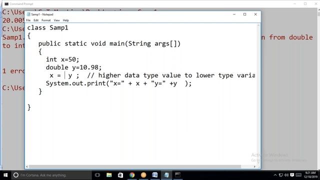 Java 11.Explicit Type Conversions смотреть онлайн