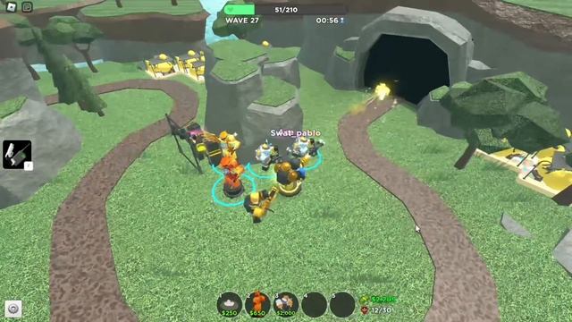 12 MINIGUNNERS vs MOLTEN BOSS (Roblox TDS) #roblox #tds смотреть онлайн