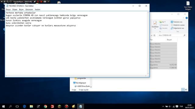 CİNEMA 4D TÜRKÇE KURULUM/TEKNİK BİLGİLER смотреть онлайн