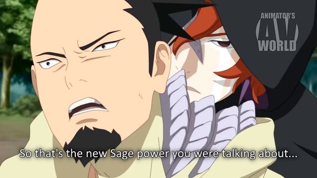 Naruto's New Sage Mode - HERMIT'S SHIELD in Boruto anime | Boruto Episode Fan Animation смотреть онлайн