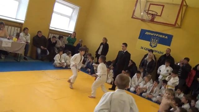 Пойрос - Ефимов. 29 кг. Турнир по дзюдо. Дмитривка. 15.11.2014. смотреть онлайн