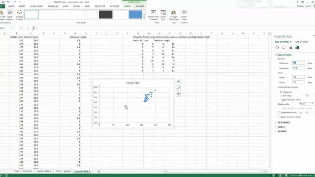 Intro to simple graphs in Excel (Part 1 of 2) смотреть онлайн