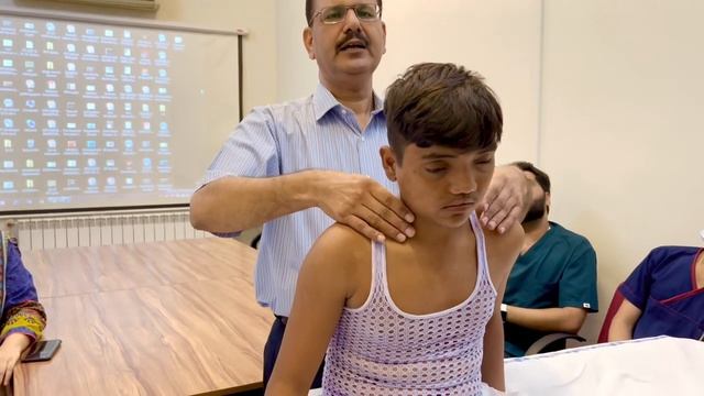 Examination of Cervical Lymph Nodes #clinical exam#medical Students #postgraduates #fumc смотреть онлайн