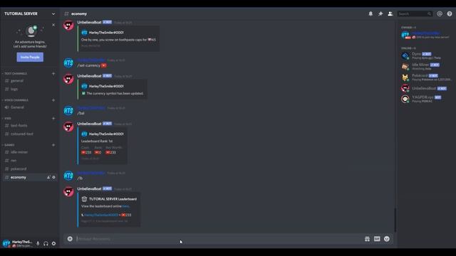 Top 5 MINIGAMES bots for Discord! смотреть онлайн