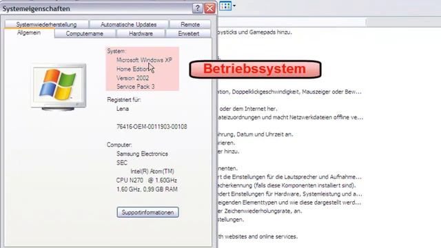 Netbook mit Windows XP schneller machen(Samsung NC10) Videokurs Teil 1 смотреть онлайн