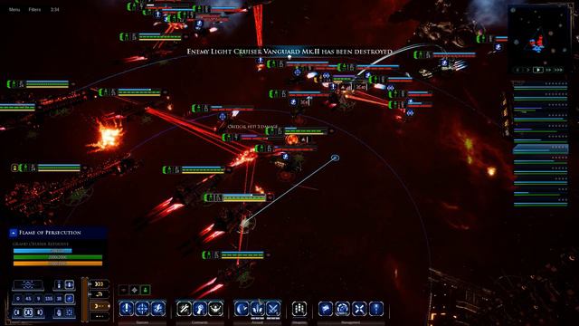 BATTLEFLEET GOTHIC ARMADA 2 - CHAOS TITAN MONARCHIA'S REDEEMER & VENGEFUL SPIRIT смотреть онлайн