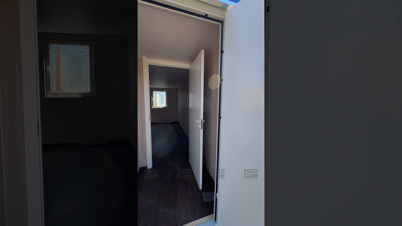 Бытовка БК3 в МДФ с противопожарной дверью смотреть онлайн