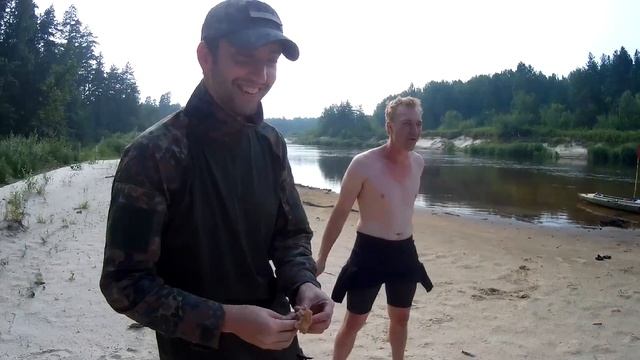 Я ОПУХ || НАШЛИ МАГНИТОЛУ SAMSUNG || О ЧЁМ ГОВОРЯТ В БАЙДАРКЕ || Cплав по реке Керженец || часть