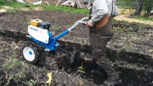 Делаем грядки для моркови с помощью мотоблока НЕВА МБ 2С 7,5 PRO