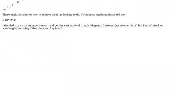 Magento: Execute JS after cart is updated?