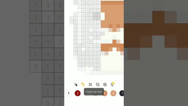 Раскраска по номерам. Часть 1.