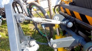 задняя навеска на минитрактор переломку