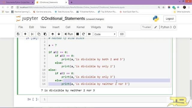 Conditional Statements in Python | if else Python | Python Guru | Training Basket смотреть онлайн