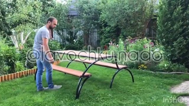 лавочка трансформер