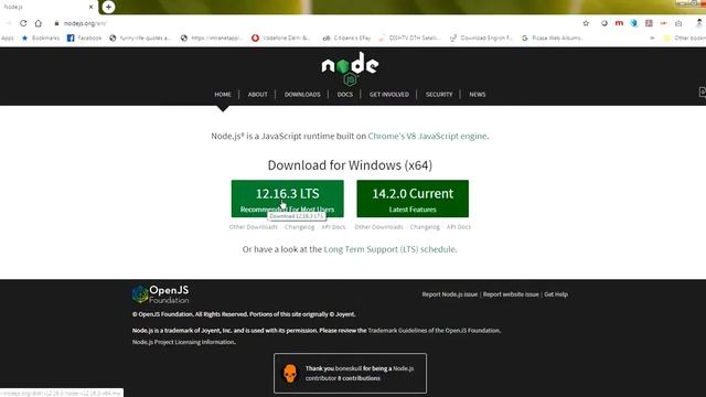 React Tutorial Using Visual Studio Code in Hindi Part 1 - Installing NodeJS смотреть онлайн