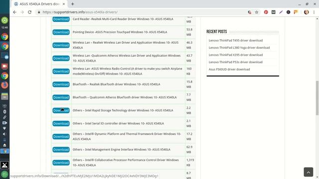 Asus X540l Drivers