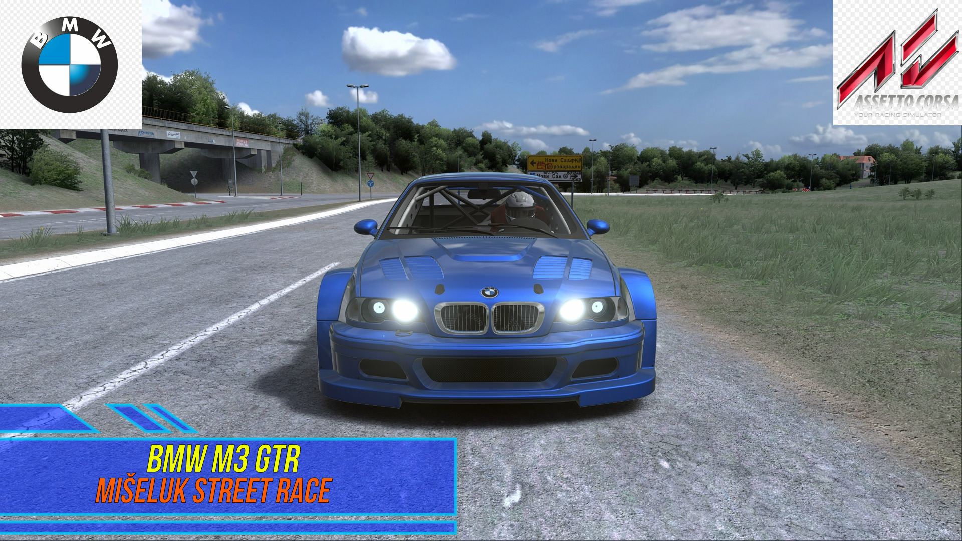 BMW M3 GTR - Miseluk Street Race | Assetto Corsa..mp4 смотреть онлайн