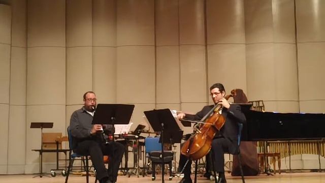 "To Become World" James Grant for clarinet in A and cello смотреть онлайн