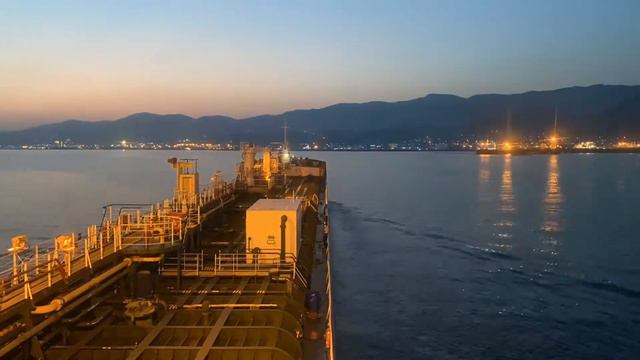 Таймлапс порт Новороссийск (Россия) смотреть онлайн