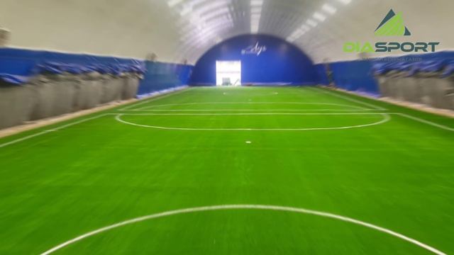 Футбольное поле из искусственного газона DiaSport Profi M40. г. Самара. Футбольный центр Луч. смотреть онлайн