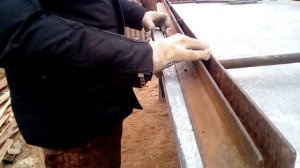 Карнизный свес, заготовка, листогиб для фальцевой кровли