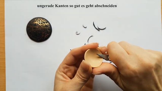 Fimo Tutorial deutsch Polymer Clay silkscreen полимерная глина мастер класс смотреть онлайн