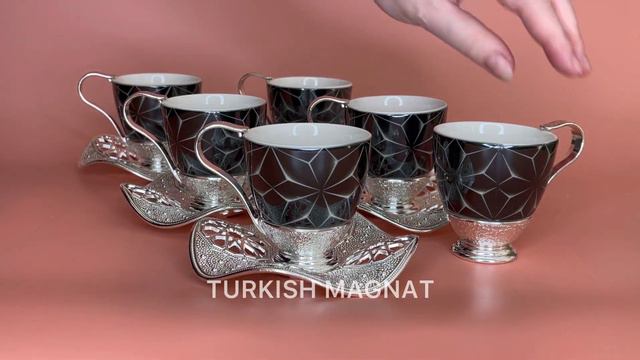 Кофейный набор на 6 персон в серебре смотреть онлайн