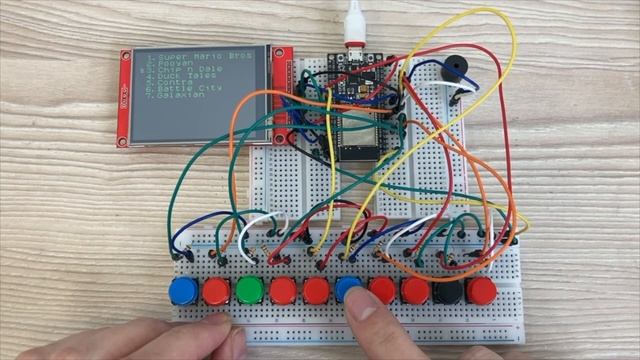 Прошивка NES GAME - ESP 32 + TFT (Денди на ESP 32) смотреть онлайн