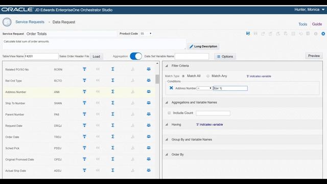 Creating a Data Request with Data Aggregation смотреть онлайн
