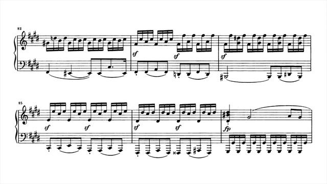Beethoven “Moonlight Sonata” 3rd mov. Paul Barton, FEURICH piano смотреть онлайн
