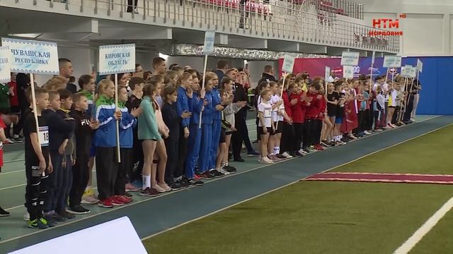 В Саранске проводятся всероссийские соревнования «Шиповка Юных» . смотреть онлайн