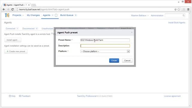 Amazon EC2 Build Agent support смотреть онлайн
